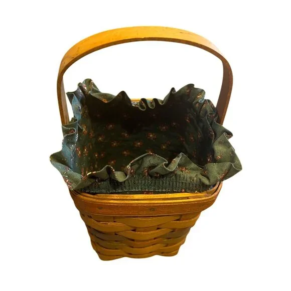 Vtg '92 Longaberger Shades of Autumn Bittersweet Basket - Picture 2 of 5